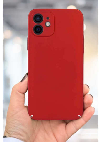 Soft Sert Silikon iPhone 12 Pro Max Kılıf