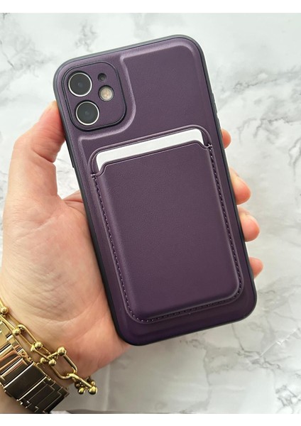 Magsafe Çıkartılabilir Kartlıklı iPhone 11 Kılıf