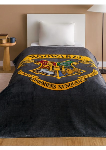 Lcw Karışık Harry Potter Baskılı Tek Kişilik Battaniye 150 x 200 cm