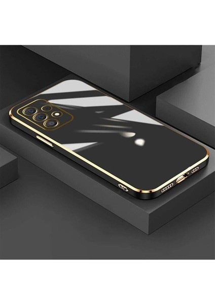Gold Kenarlı Silikon Galaxy A53 Kılıf