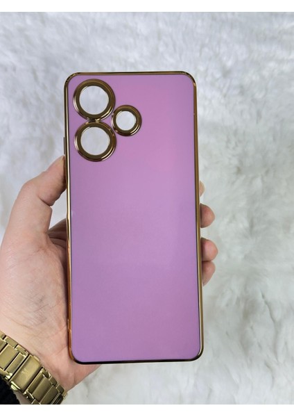 Gold Kenarlı Silikon Hot 30I Kılıf