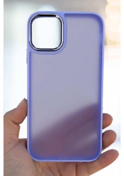 Buzlu Kamera Çıkıntılı Silikon iPhone 13 Pro Max Kılıf