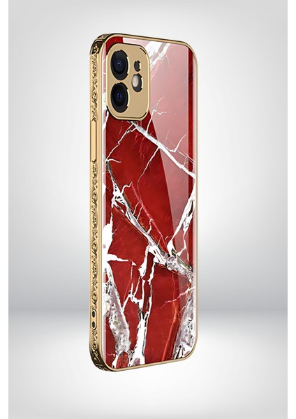 Mermer Desenli iPhone 11 Kılıf