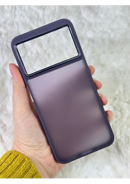 Buzlu Kamera Çıkıntılı Silikon Redmi Note 11R Kılıf