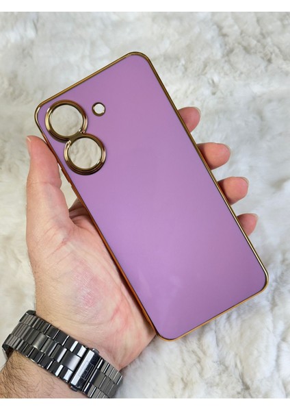 Gold Kenarlı Silikon Redmi 13C Kılıf