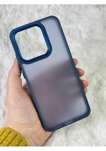 Buzlu Kamera Çıkıntılı Silikon A05 S Kılıf