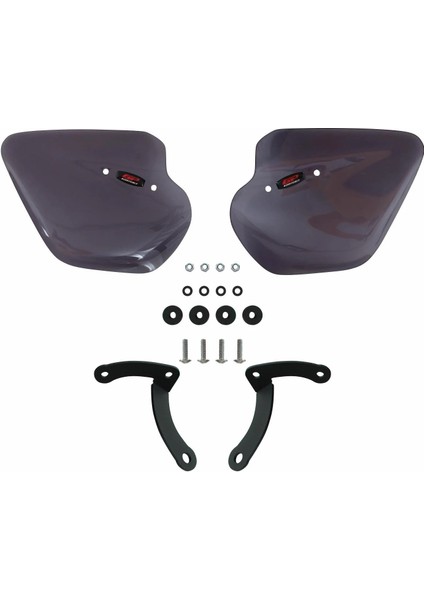 Yamaha Nmax 125 / 155 2023-2024 Uyumlu Elcik Koruma Füme