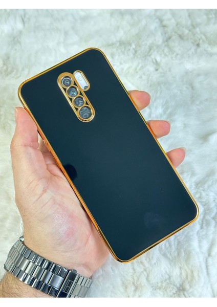 Gold Kenarlı Silikon Redmi Note 10 Pro Kılıf