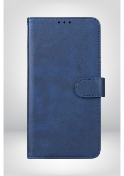 Kapaklı Suni Deri Redmi Note 11E Kılıf