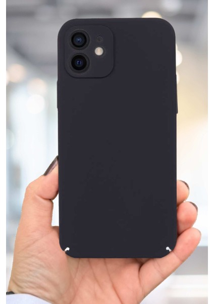 Soft Sert Silikon iPhone 12 Kılıf