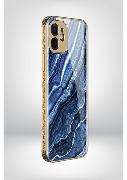 Mermer Desenli iPhone 11 Kılıf