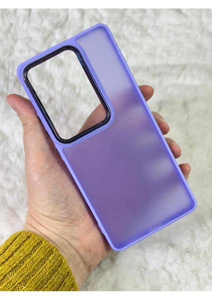 Buzlu Kamera Çıkıntılı Silikon Redmi Note 13 Pro 5g Kılıf