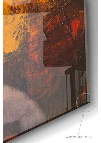 Mısırlı Kadın Tanrıça | Etnik Temalı Cam Tablo | 50 x 70 cm