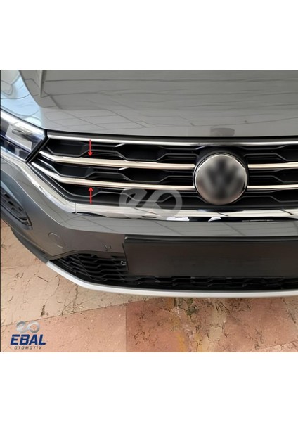 Vw T-Roc Krom Ön Panjur 4 Parça 2017-2021 Model arası uyumlu Paslanmaz Çelik fırsatları