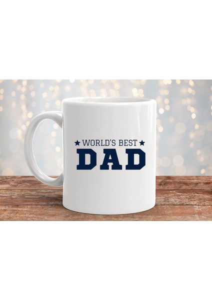 World Best Dad Baba Baskılı Hediyelik Porselen Kupa Bardak fiyatları