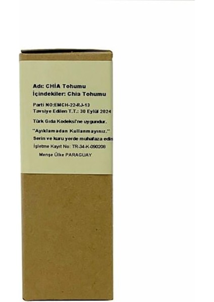 Gurme x 4 Paket Chia Tohumu 150 gr