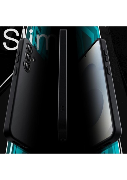 Samsung Galaxy S25 Plus Kılıf Kamera Korumalı Yumuşak Renkli Silikon Kapak Mat Hisli