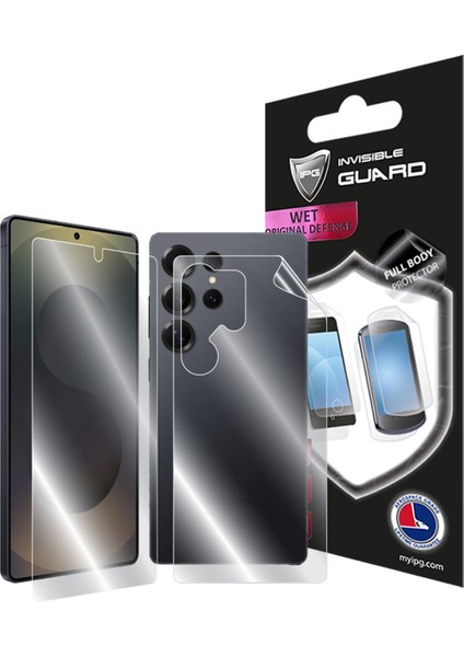 Samsung Galaxy S25 Ultra Için Ipg Hydrogel Tam Kaplama (Ekran ve Arka Koruma)