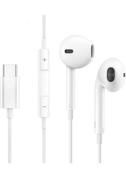Xiaomi Samsung Huawei Oppo Realme Uyumlu Type-C Kulaklık Bt Destekli indirimleri
