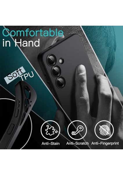 Samsung Galaxy S25 Kılıf Kamera Korumalı Yumuşak Renkli Silikon Kapak Mat Hisli fırsatları