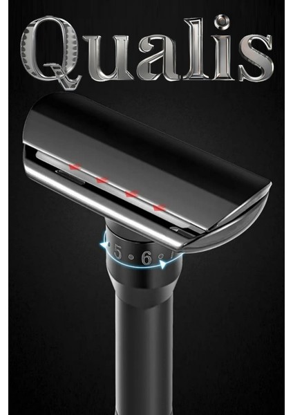 Q17 Ayarlanabilir Full Metal Tıraş Makinesi + 5 Adet Yaprak Jilet