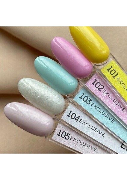 Kalıcı Oje Exclusive Seri Parıltılı Şeker Pembe Nude 10GR NO:102 fiyatları