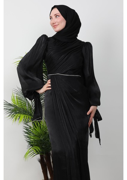 Idil Tesettür Abiye Siyah indirimleri