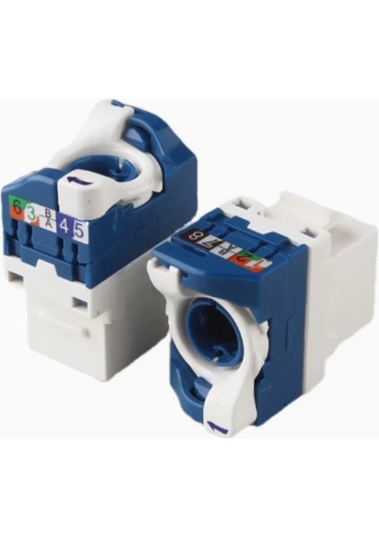 Cat6 Utp Keystone Jack Çevirmeli