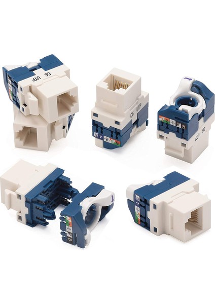 Cat6 Utp Keystone Jack Çevirmeli
