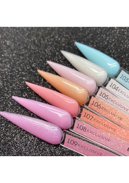 Kalıcı Oje Exclusive Seri Işıltılı Inci Beyaz 15GR NO:104 modelleri