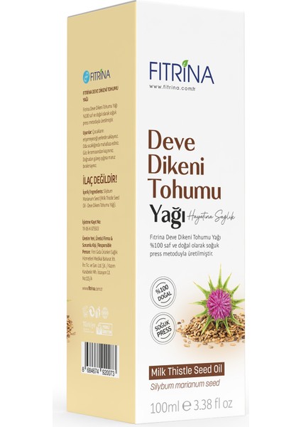 Deve Dikeni Tohumu Yağı 100 ml