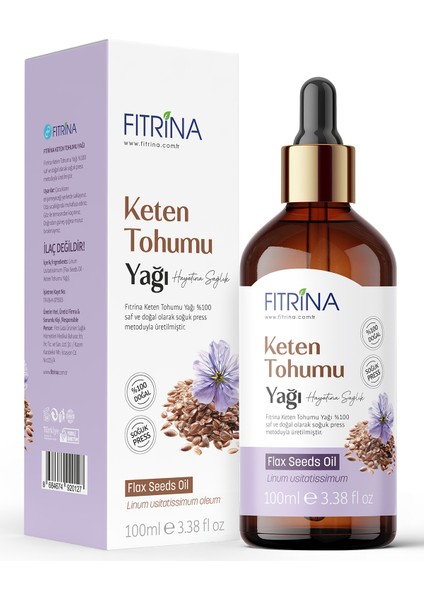 Keten Tohumu Yağı 100 ml