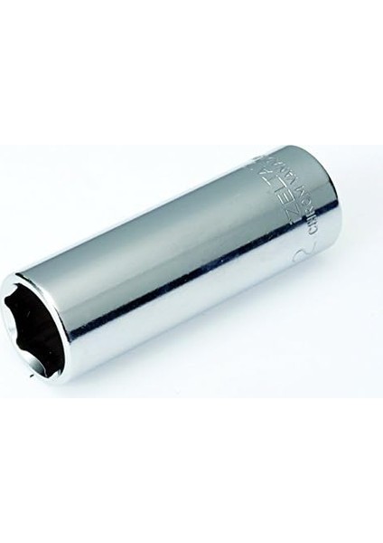 1107064008 1/4" Altı Köşe Derin Lokma Anahtar, Krom, 8 mm