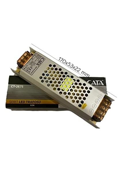 Ct 2675 8.3 Amper Süperslim 100W Trafo
