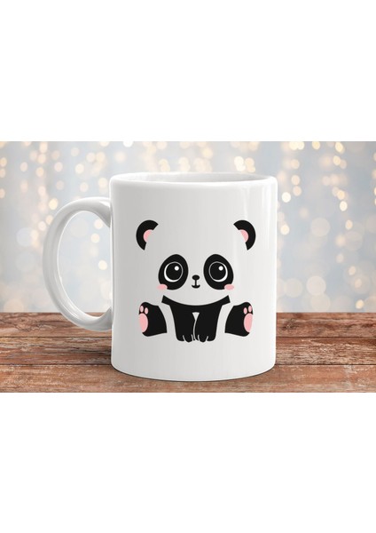 Panda Baskılı Hediyelik Porselen Kupa Bardak fiyatları