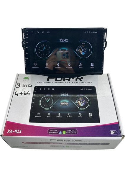 Rav4 2007-2012 Forx 4-64 Profesyonel Oem Multimedia