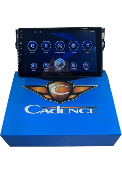Rav4 2007-2012 Cadence 6-128 (Sim Kartlı) 360 Cam Destekli Pro Oem Multimedia