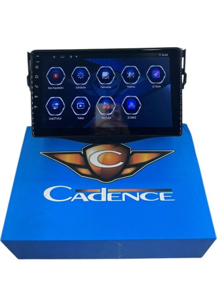 Rav4 2007-2012 Cadence 6-128 (Sim Kartlı) 360 Cam Destekli Pro Oem Multimedia