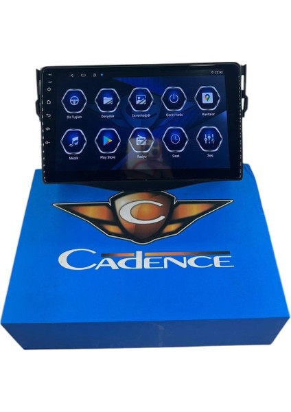 Rav4 2007-2012 Cadence 6-128 (Sim Kartlı) 360 Cam Destekli Pro Oem Multimedia