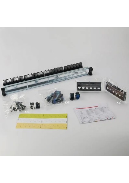 24 Port Cat6 Utp Patch Panel Dolu