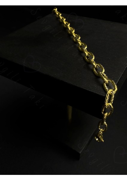 Paperclip Zincirli Gold Çelik Kedi Tasması/aksesuarı | Meow Serisi fiyatları