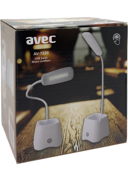 USB Şarjlı Masa Lambası AV-7220