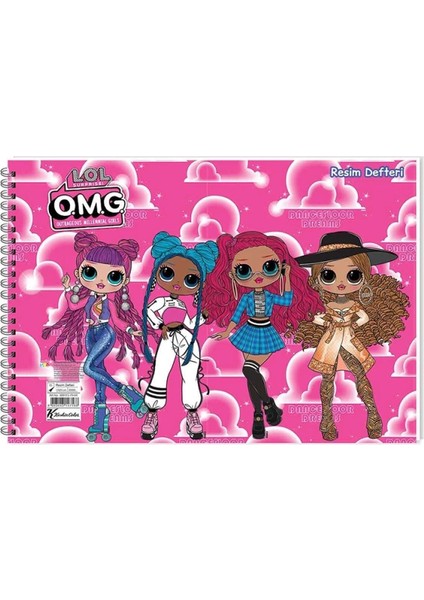Lol Resim Defteri 17X25 cm 15 Yaprak