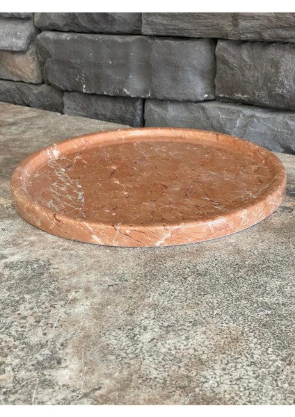 Gül Pembesi Mermer Tepsi 26X3 fırsatları