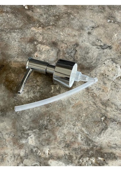 Gümüş Rengi Mermer Sıvı Sabunluk Pompası fiyatları