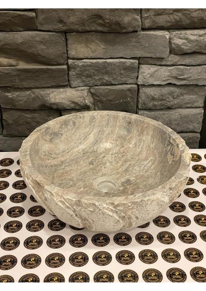 Doğal Taş Silver Traverten Patlatma Modelli 41X41X14 fırsatları