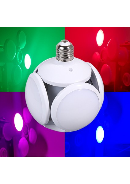 Bluetooth Hoparlör Müzik Çalar Kumandalı Ayarlanabilir Rgb (Renkli) LED Futbol Ampulü Lambası fırsatları
