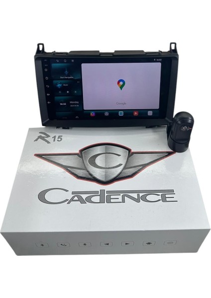 Mercedes Benz A-B 2004-2012 Cadence R15 (Dvr Kayıt Cihazı Hediye) Pro Oem Multimedia