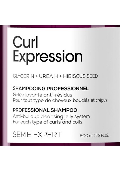 Curl Expression Birikme Önleyici Şampuan 500 ml