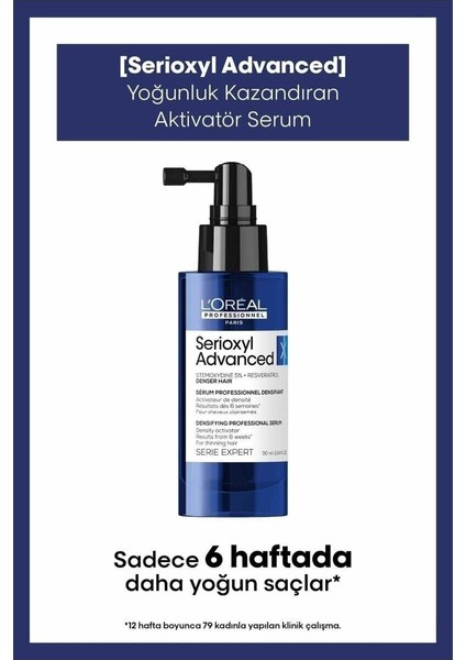 Serioxyl Advanced Saça Hacim Katan Serum 90 ml